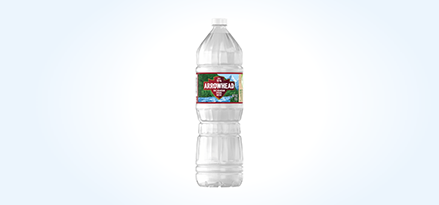 One 1.5 liter bottle of Arrowhead® Mountain Spring Water