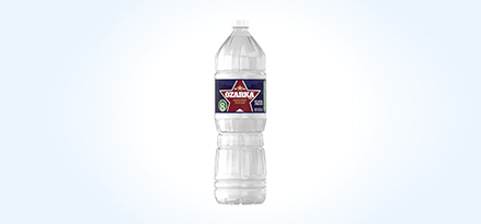 One 1.5 liter bottle of Ozarka® Spring Water