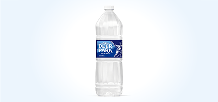 One Deer Park® Spring Water one-liter bottle. Earn 100 points. Buy 2 1-L. Deer Park® Spring Water bottles.