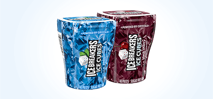 Ice Breakers peppermint and Ice Breakers black cherry. Earn 200 points. Buy 2 Ice Breakers bottle packs.