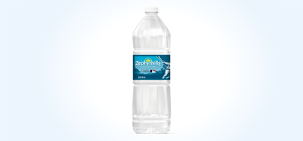 One Zephyrhills® Florida Spring Water one-liter bottle. Earn 100 points. Buy 2 1-L. Zephyrhills® Florida Spring Water bottles.