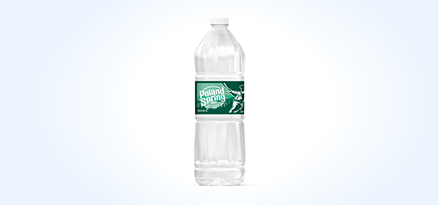 One-liter bottle of Poland Spring® Spring Water