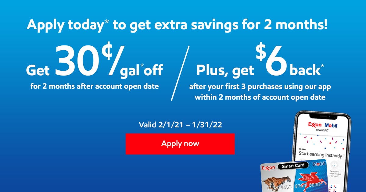 Gas Credit Cards| Smart Cards for Gas | Exxon and Mobil Gas Credit Cards| Smart Cards for Gas | Exxon and Mobil