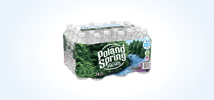 24-pack of Poland Spring® Spring Water bottles. Earn 100 points. Buy 1 24-pack of 16.9-oz. Poland Spring® Spring Water bottles.